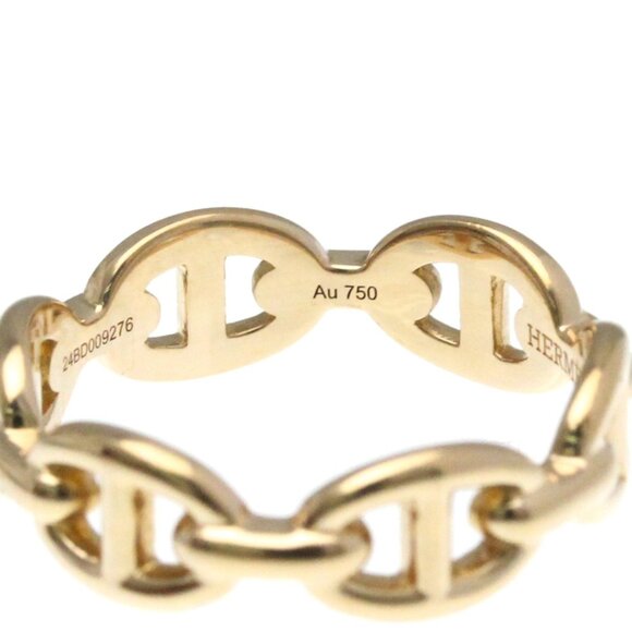 HERMES 18k Rose Gold Ring - Picture 4 of 10